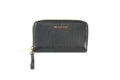 Michael Kors Jet Leather Black Gold Multifunction Phone Wristlet Wallet