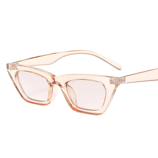 Luxury Cat Eye Mirror Sunglasses