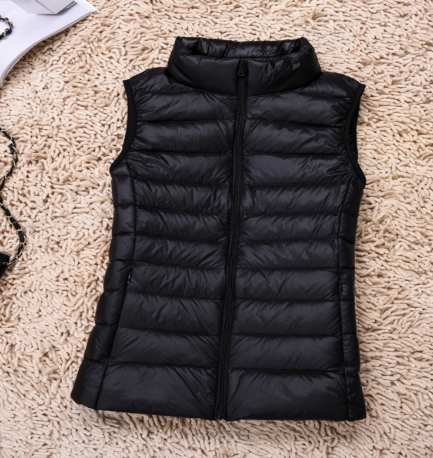Stylish Women's Puffer Vest - Lightweight & Chic