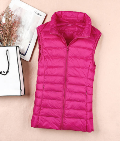 Stylish Women's Puffer Vest - Lightweight & Chic