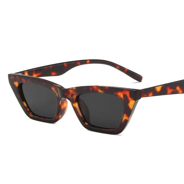 Luxury Cat Eye Mirror Sunglasses