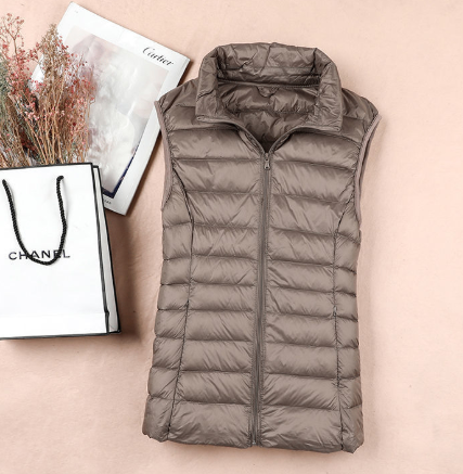 Stylish Women's Puffer Vest - Lightweight & Chic