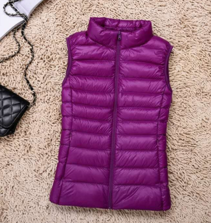 Stylish Women's Puffer Vest - Lightweight & Chic