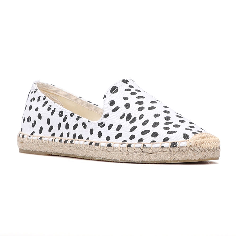 Canvas Loafers with Jute Sole