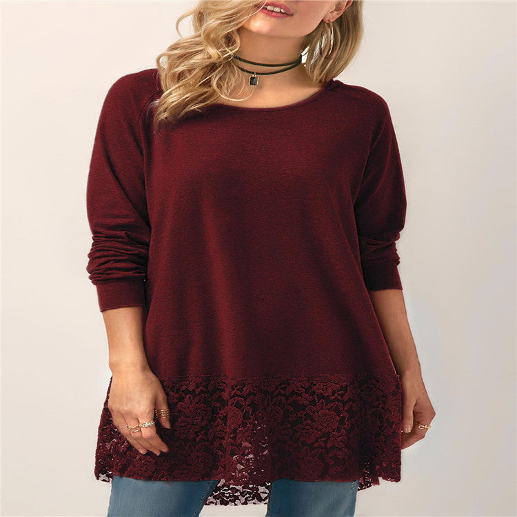 Hooded Long-sleeved T-shirt