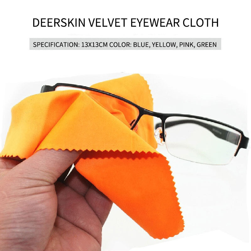 High Quality Suede Microfiber Cleaning Cloth for Glasses