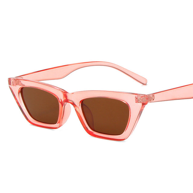 Luxury Cat Eye Mirror Sunglasses