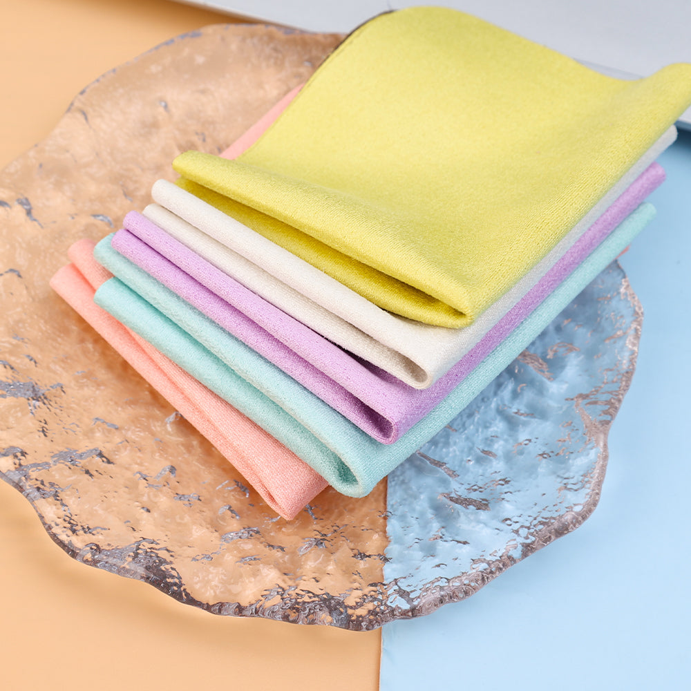 High Quality Suede Microfiber Cleaning Cloth for Glasses