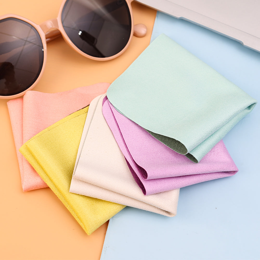 High Quality Suede Microfiber Cleaning Cloth for Glasses