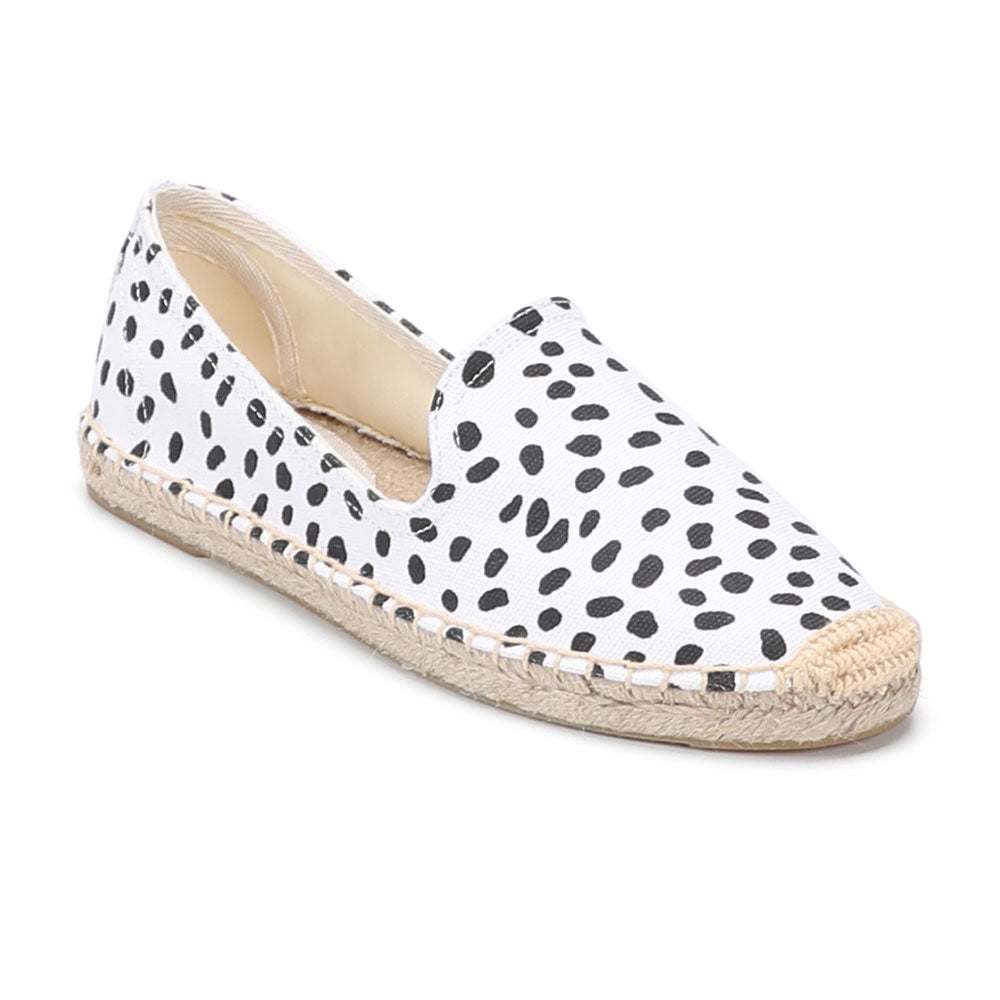 Canvas Loafers with Jute Sole