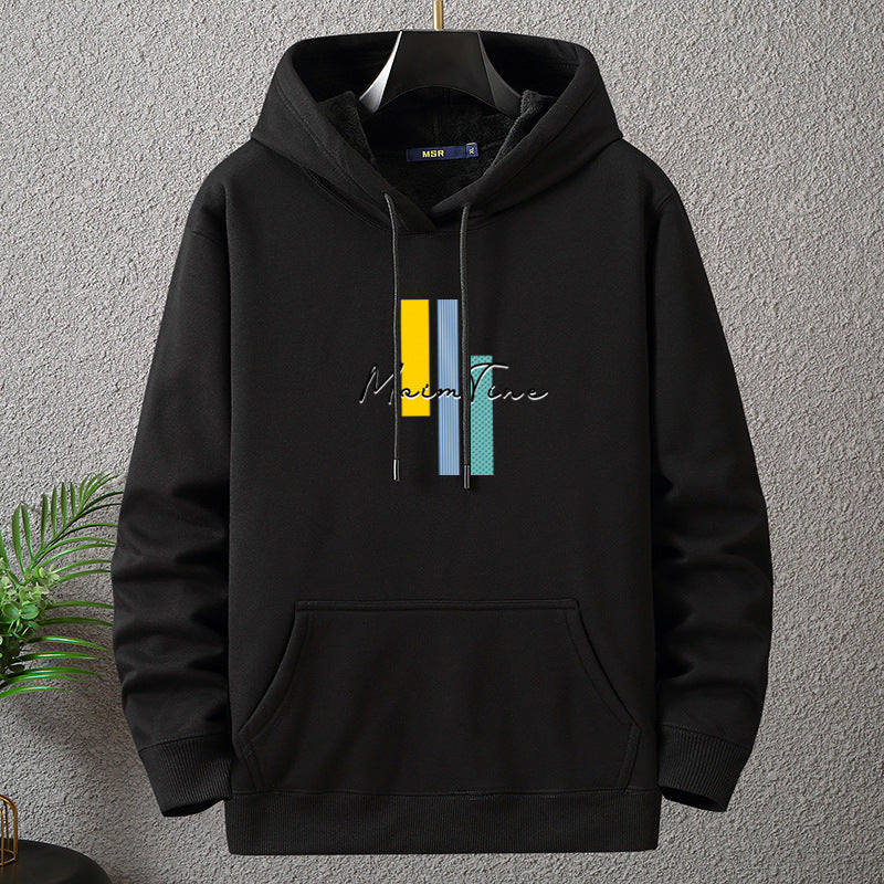 Men's Plus Size Thick Fleece Hoodie