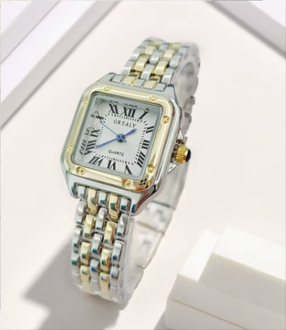 Quartz Women's Watch with Stainless Steel Band