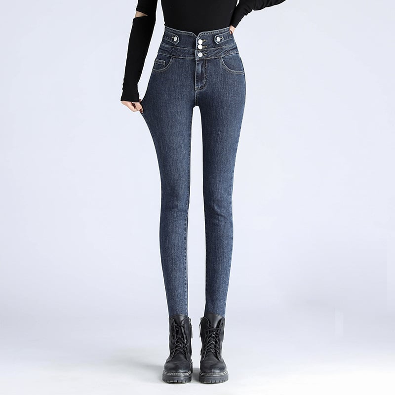 Spring New High-Waisted Skinny Pants