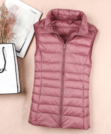 Stylish Women's Puffer Vest - Lightweight & Chic