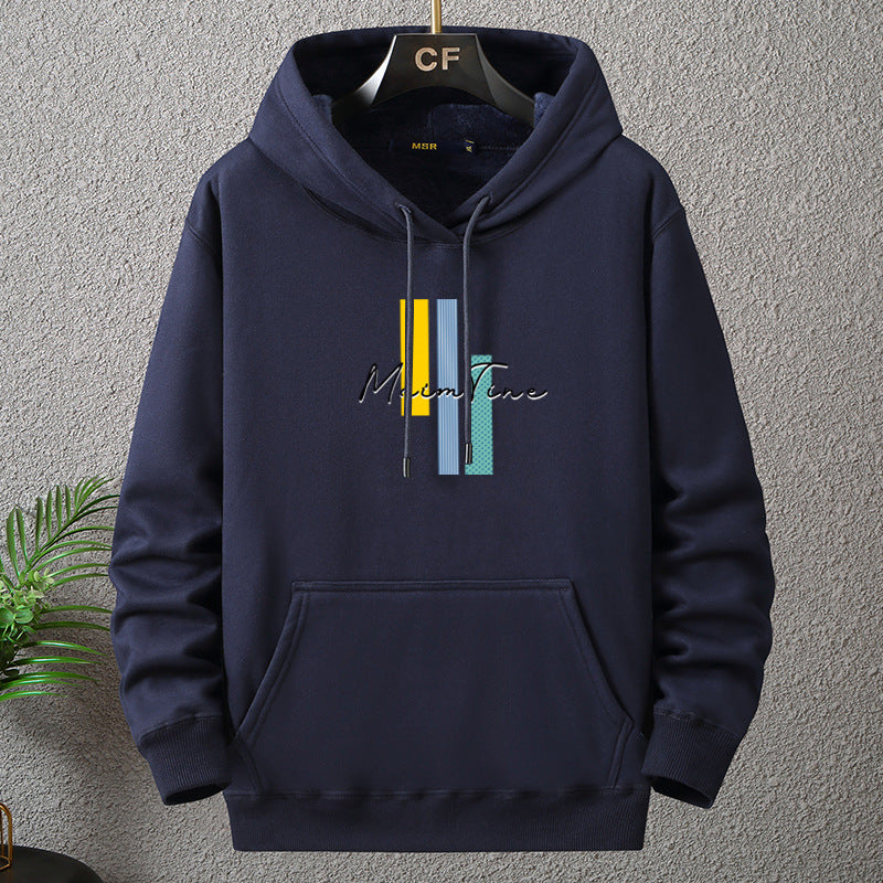 Men's Plus Size Thick Fleece Hoodie
