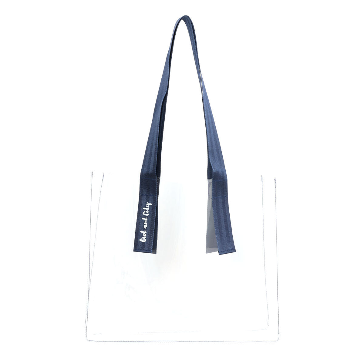 Biggdesign Owl And City Beach Bag