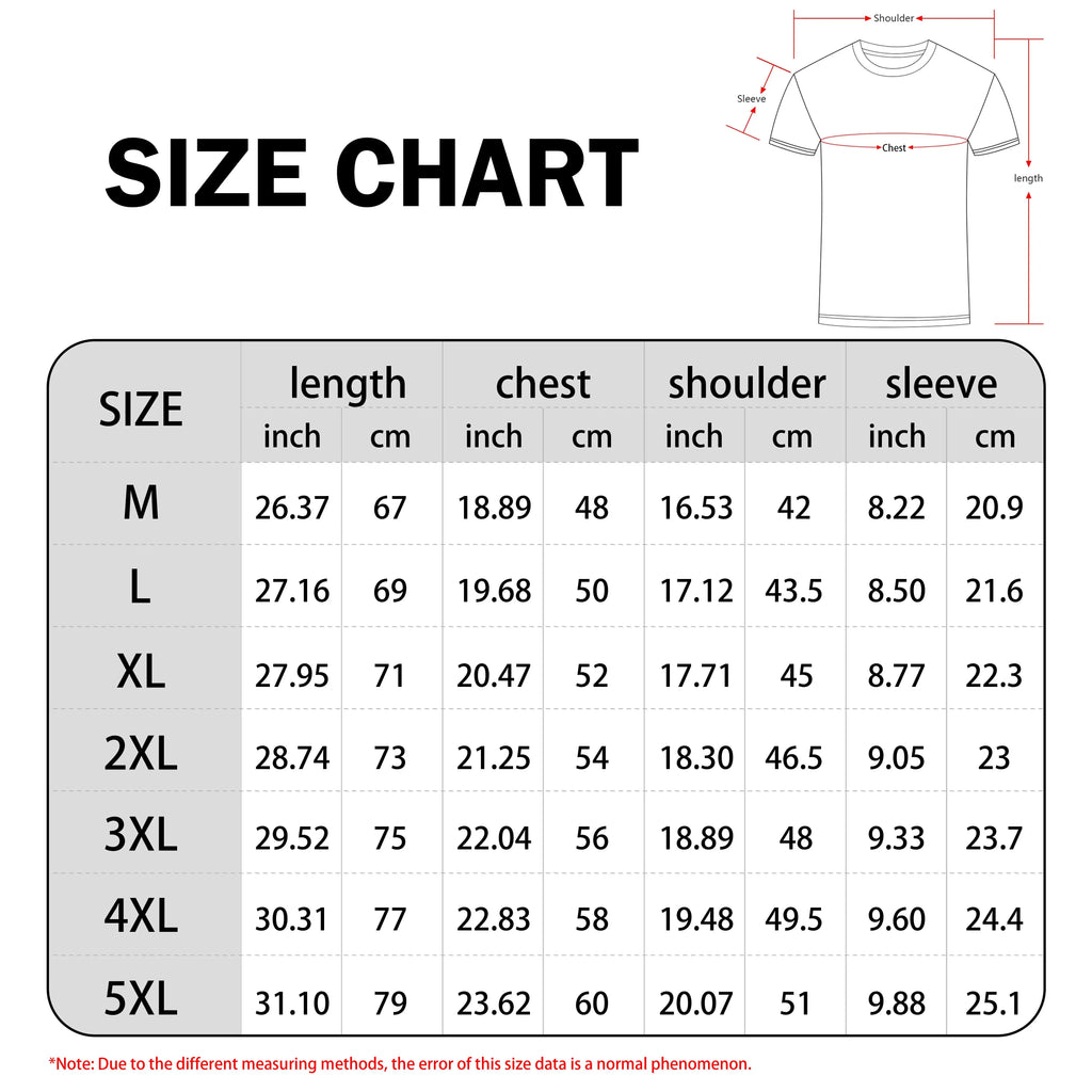 Men's Casual Crew Neck Rose Print T-Shirt
