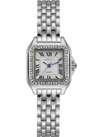 Quartz Women's Watch with Stainless Steel Band