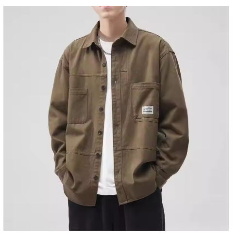 Men's Retro Cotton Cardigan Jacket